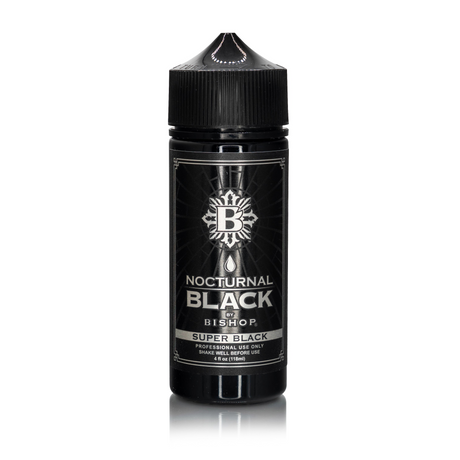 Nocturnal By Bishop Super Black 118ml — buteliukas baltame fone
