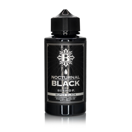Nocturnal By Bishop Super Black 295ml — buteliukas baltame fone