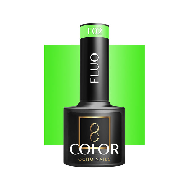 OCHO NAILS Hybrid nail polish fluo F02 -5 g - BVShop