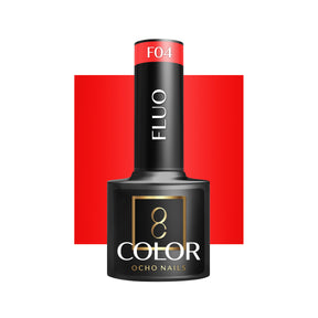 OCHO NAILS Hybrid nail polish fluo F04 -5 g - BVShop