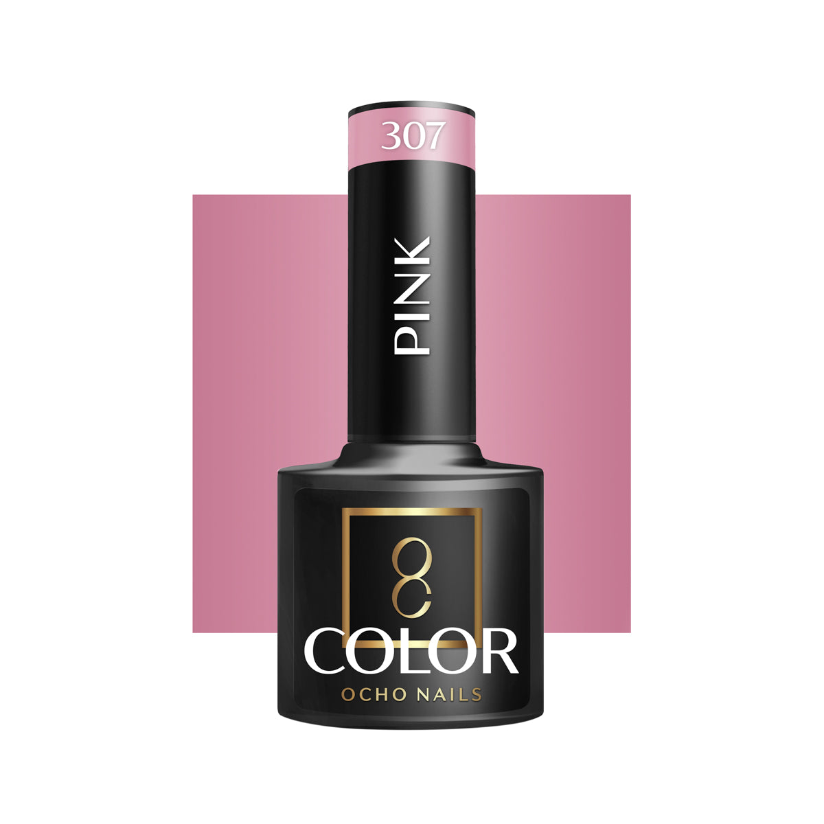 OCHO NAILS Hybrid nail polish pink 307 -5 g - BVShop