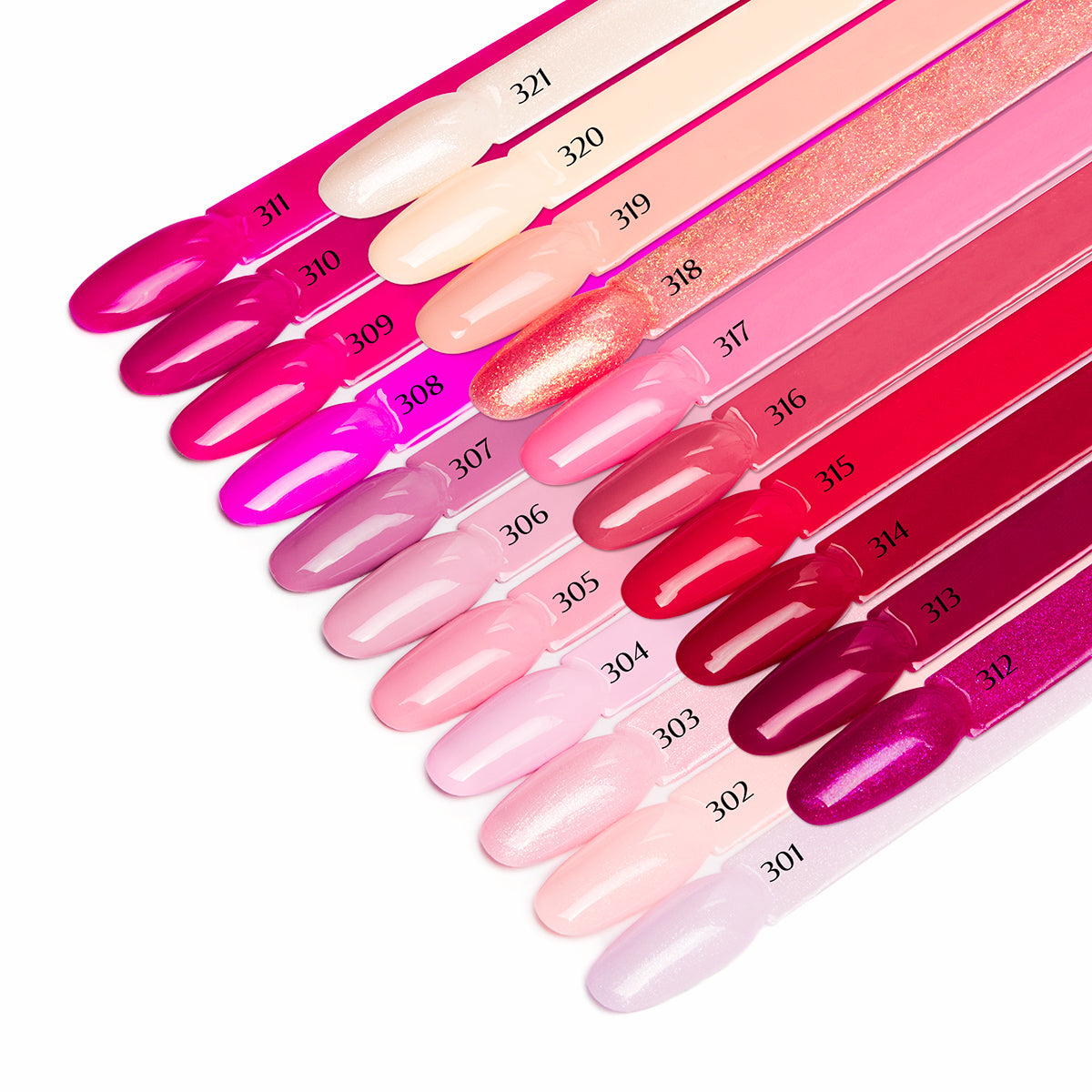 OCHO NAILS Hybrid nail polish pink 308 -5 g - BVShop