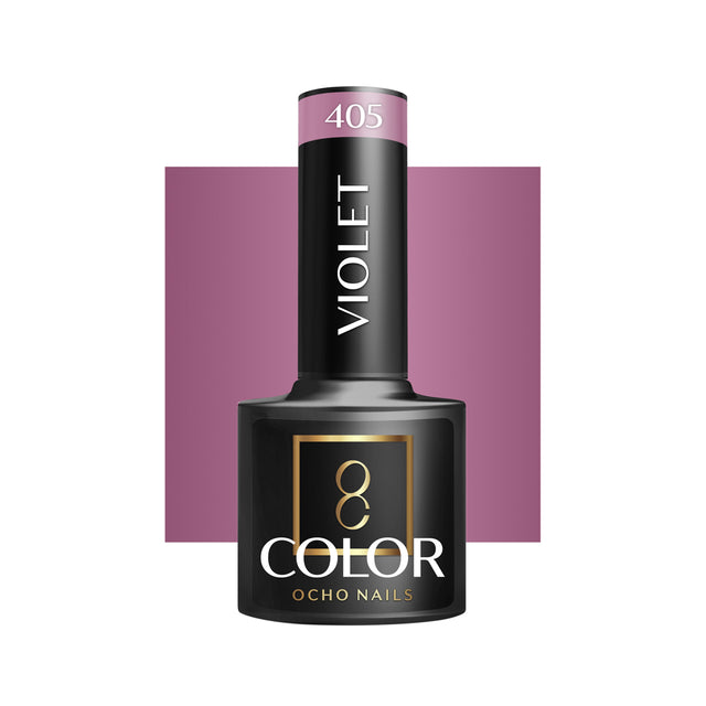 OCHO NAILS Hybrid nail polish violet 405 -5 g - BVShop