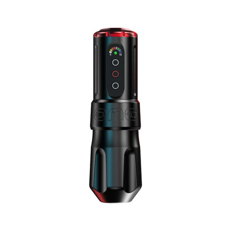 FK Irons ONE Charcoal/Ruby wireless tattoo machine