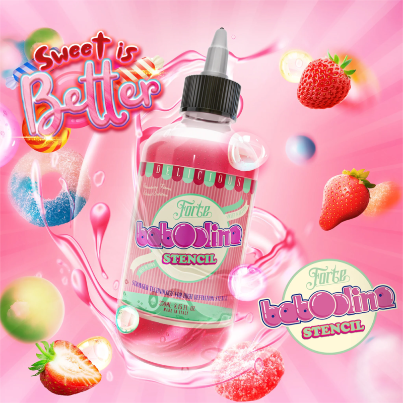 Panthera Gel Per Stencil Forte Baboolina Gelis Trafaretui