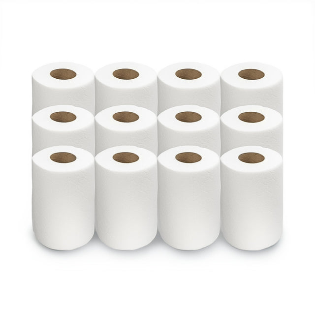 Perforated nonwoven towels 12 rolls - BVShop