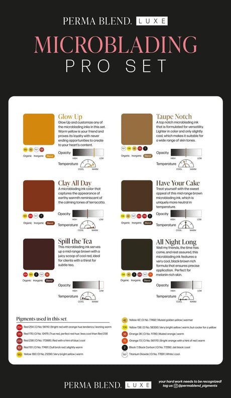 Perma Blend Microblading Pro Pigments Taupe Notch 10ml - BVShop