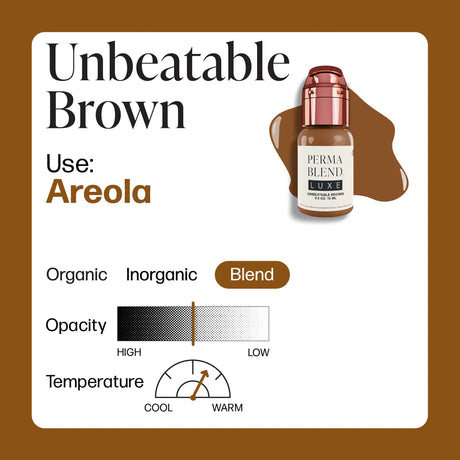 Perma Blend LUXE Unstoppable Areola Unbeatable Brown 15ml - BVShop