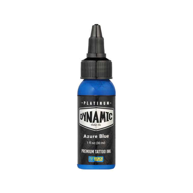Platinum By Dynamic Tattoo Ink Azure Blue 30ml – BVShop