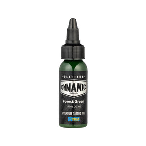 Platinum By Dynamic Tattoo Ink Forest Green 30ml – BVShop