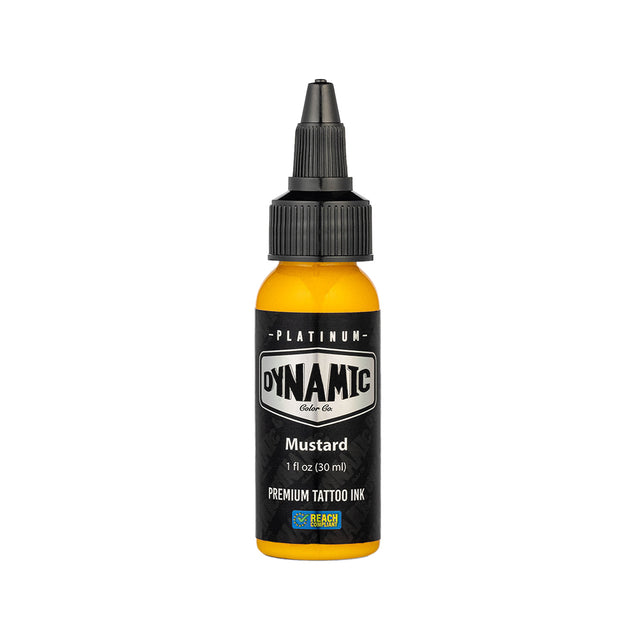 Platinum By Dynamic Tattoo Ink Mustard 30ml – BVShop