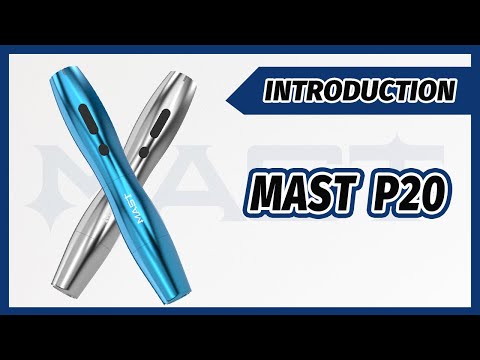 Mast P20 Belaidis Mėlynas Tatuiruočių ir PMU Rašiklis