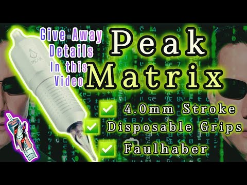 Peak Matrix sukamasis tatuiruočių rašiklis rožinis