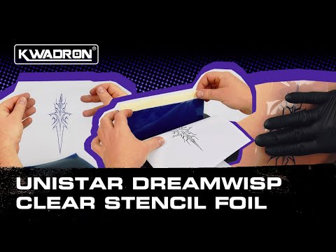 Unistar Dreamwisp Skaidri trafaretinė folija