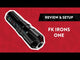 FK Irons ONE Belaidis Tatuiravimo Aparatas Charcoal/Ruby