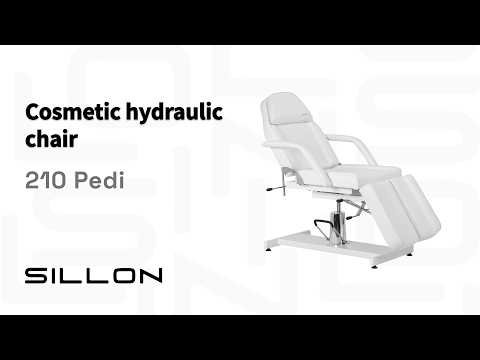 Sillon 210 Hidraulinė Salono Kėdė Balta