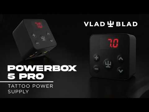 Vlad Blad PowerBox 5 Pro tatuiruočių maitinimo šaltinis