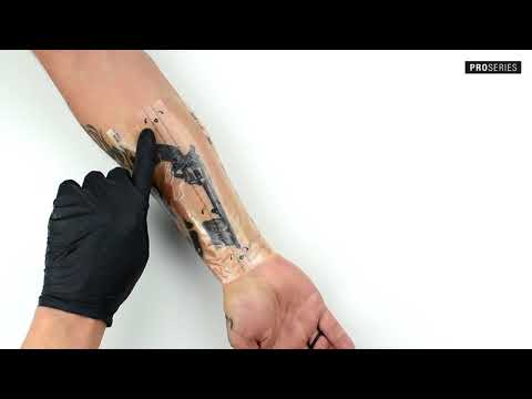 TattooMed apsauginė tatuiruočių plėvelė 2.0 20x10cm