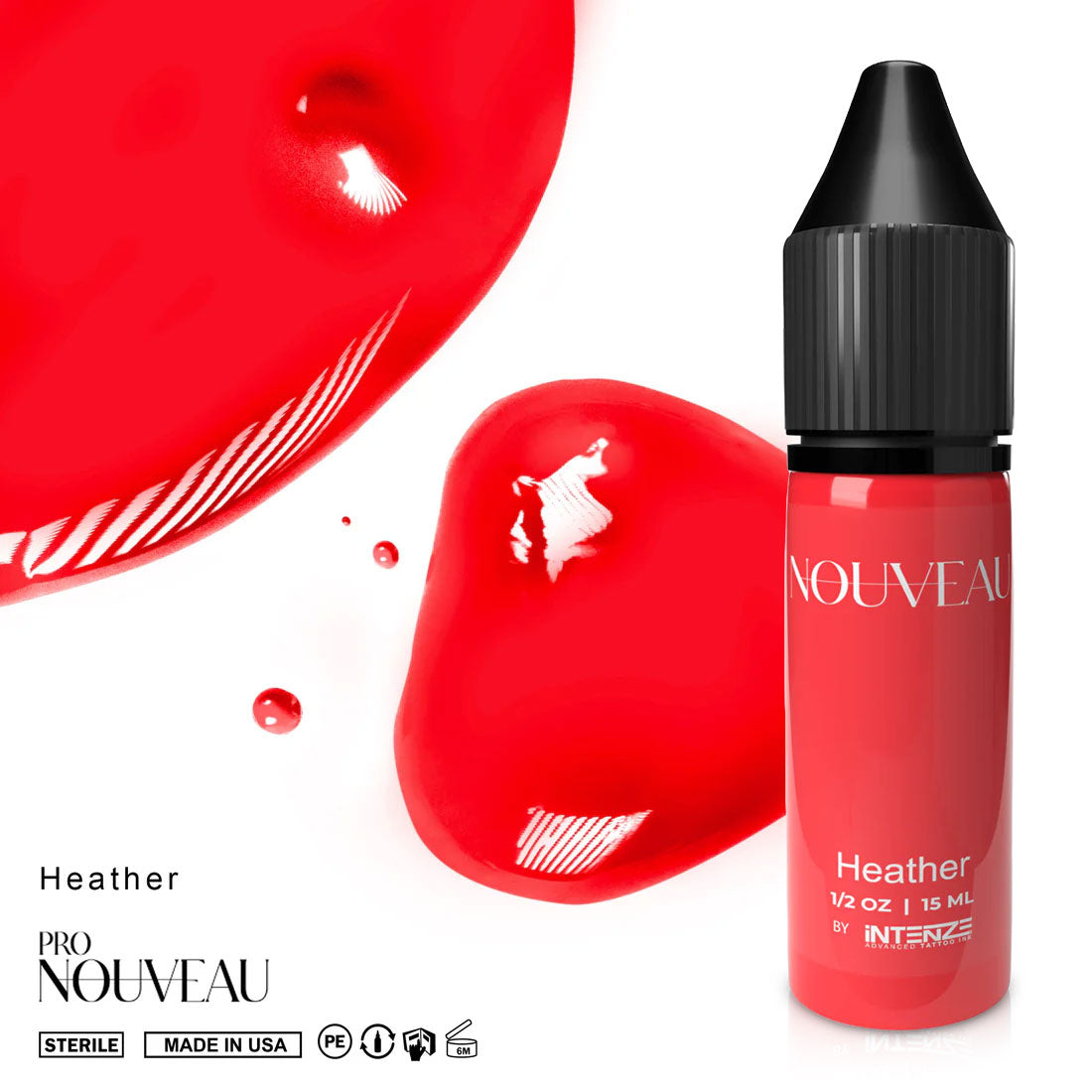 Pro Nouveau Lip Pigments By Intenze Heather 15ml - BVShop