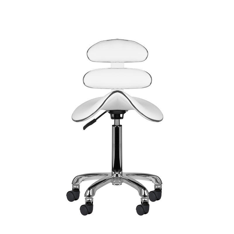Roll speed am-880 cosmetic stool white - BVShop