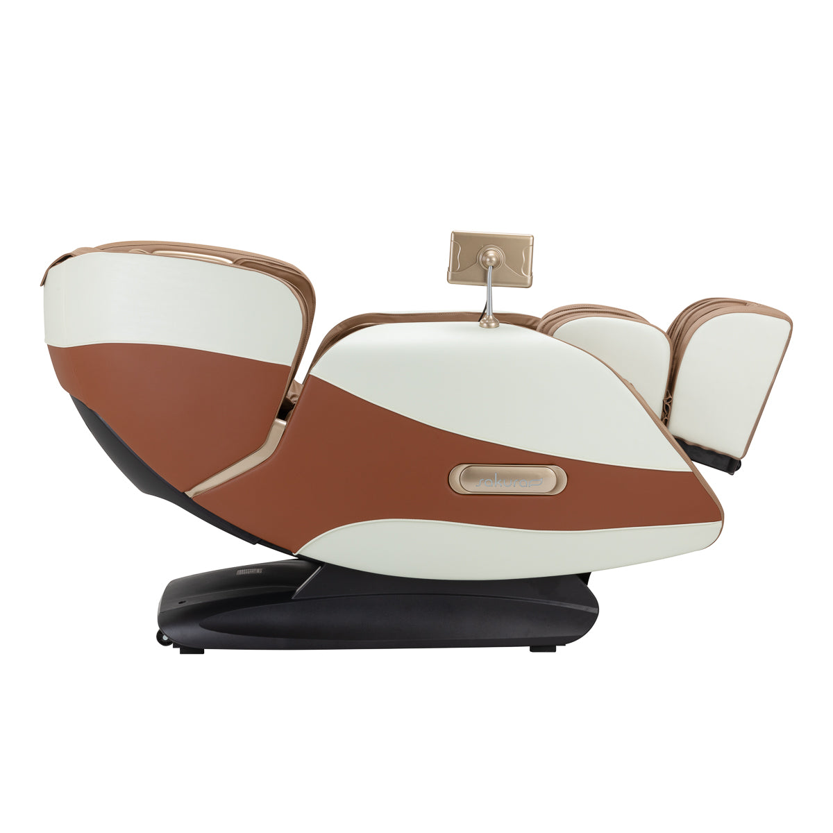 Sakura Luxury 808 massage chair white and beige - BVShop