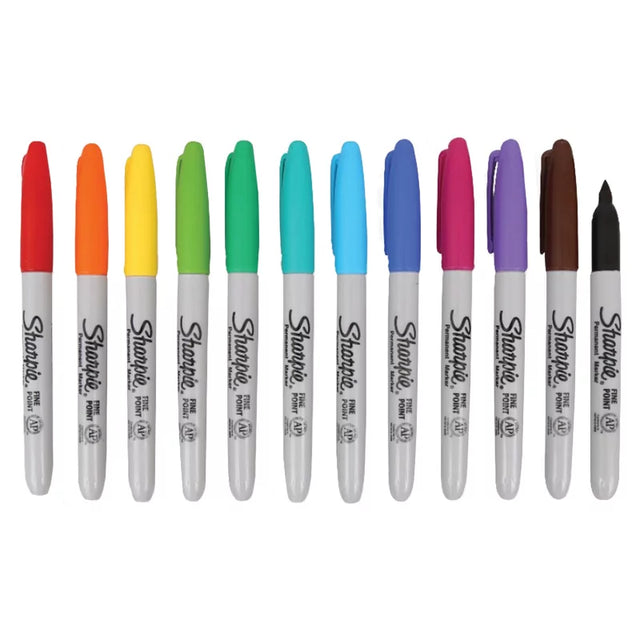 Sharpie Permanent Marker Set 12pcs - BVShop