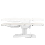 Sillon Eclipse electric cosmetic chair 3 actuators white - BVShop