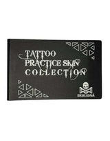 AVASkulldna tattoo practice skin collection featuring realistic silicone skins for tattoo training and practice sessions.