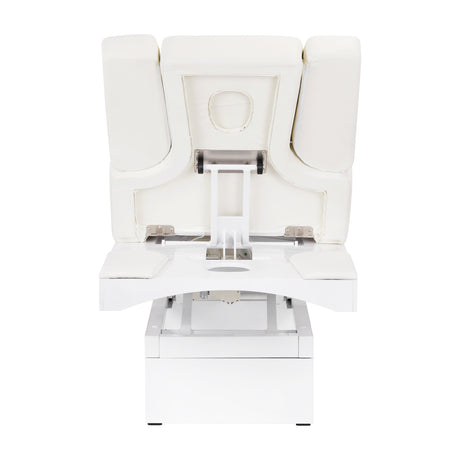 Spa cosmetic couch azzurro 815b in shiny white - BVShop