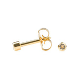 Studex balandžio kristalų apvado auskaras