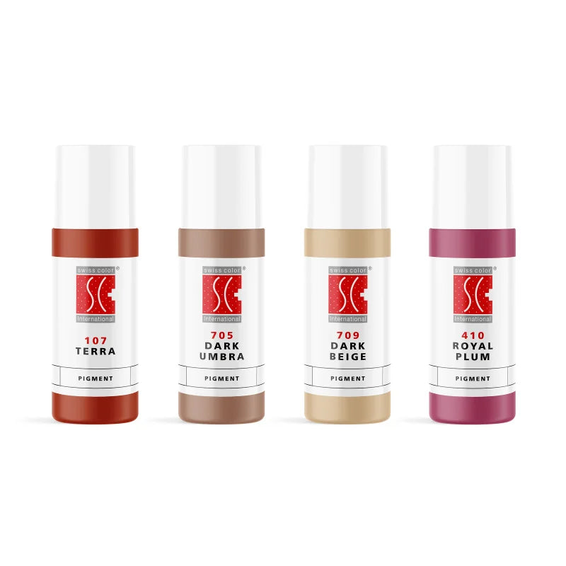 Swiss Color Areolos rinkinys Fitzpatrick I–III 4x5ml