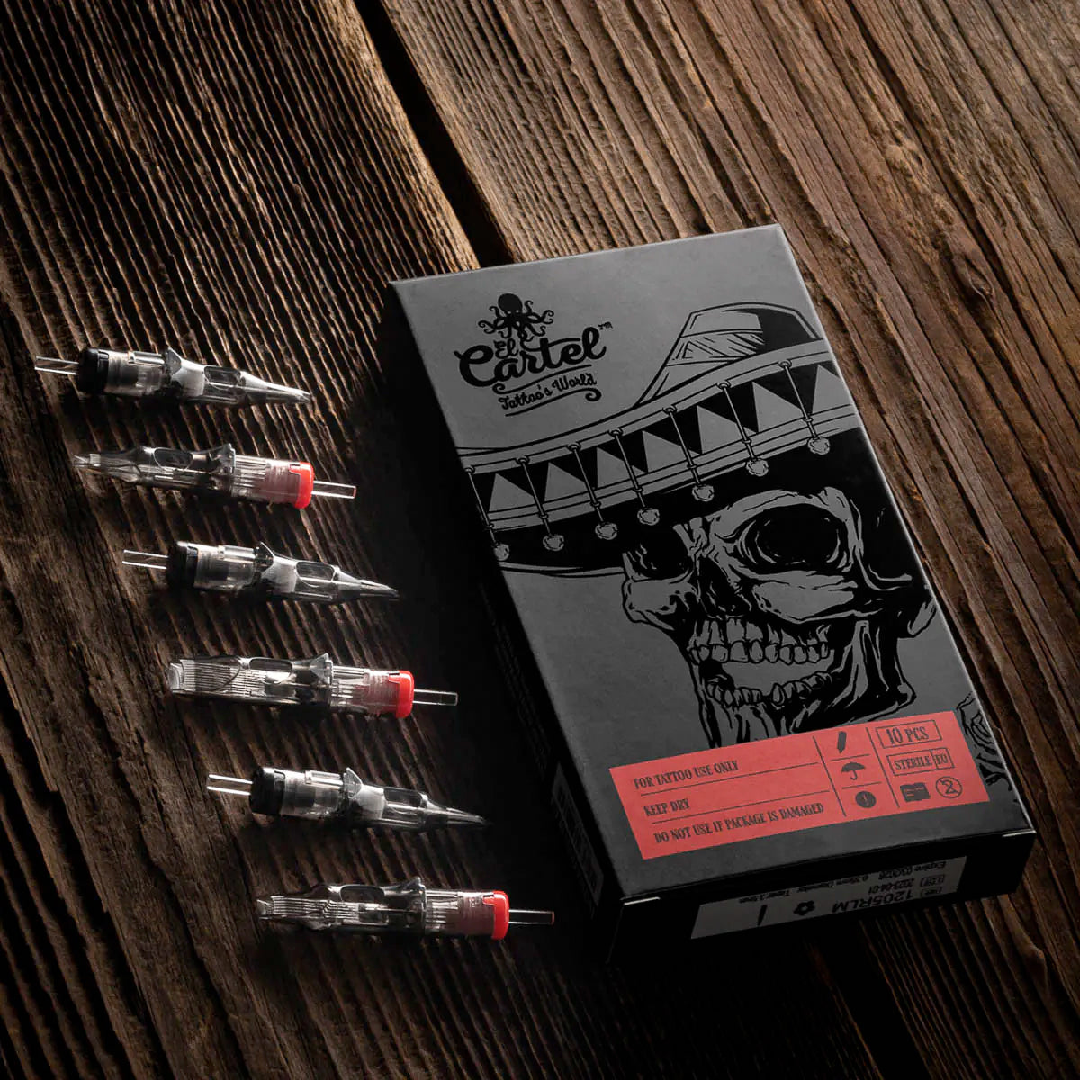 Tattoo Cartridge EL CARTEL V2 - 0.35 15RM-W LongTaper 10pcs. - BVShop