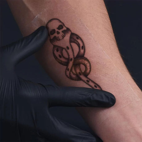 Tattoo Eazer protective film in 15cm by 10m roll, transparent adhesive film for tattoo aftercare and protection.