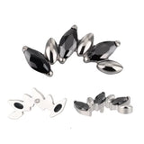 Titano žiedas alternatyvus markizės formos