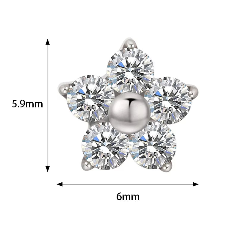 Titano žiedas Gėlė