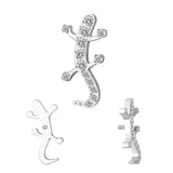 Titano žiedas Gecko