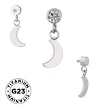 Titano žiedas Mėnulis