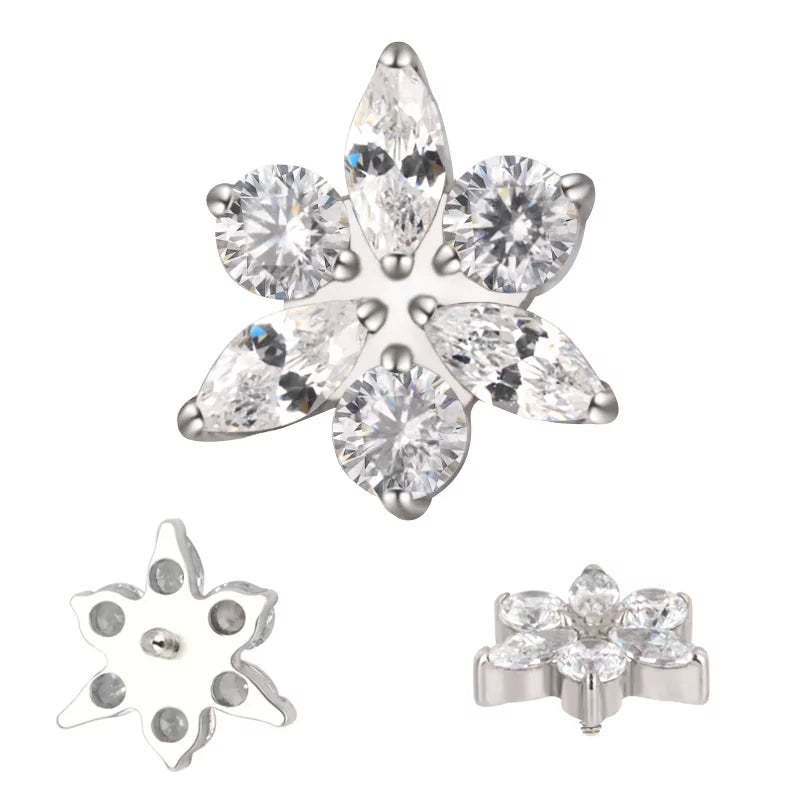 Titano žiedas Žvaigždės Gėlė