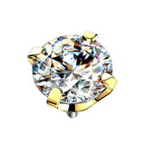 Titano žiedų patarimai su cirkonio apvadu