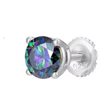 Titano žiedų patarimai su cirkonio apvadu