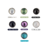 Titano antgaliai su pusiau rėmeliu