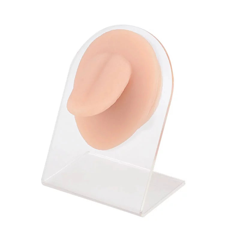 Liežuvio skylutės silikono modelis