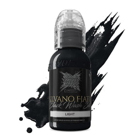 World Famous Limitless Tattoo Ink Silvano Fiato Blackwash Light 30ml - BVShop